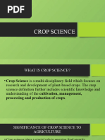 Crop Science