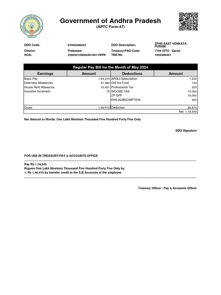 FORM47 | PDF | Economies | Public Finance