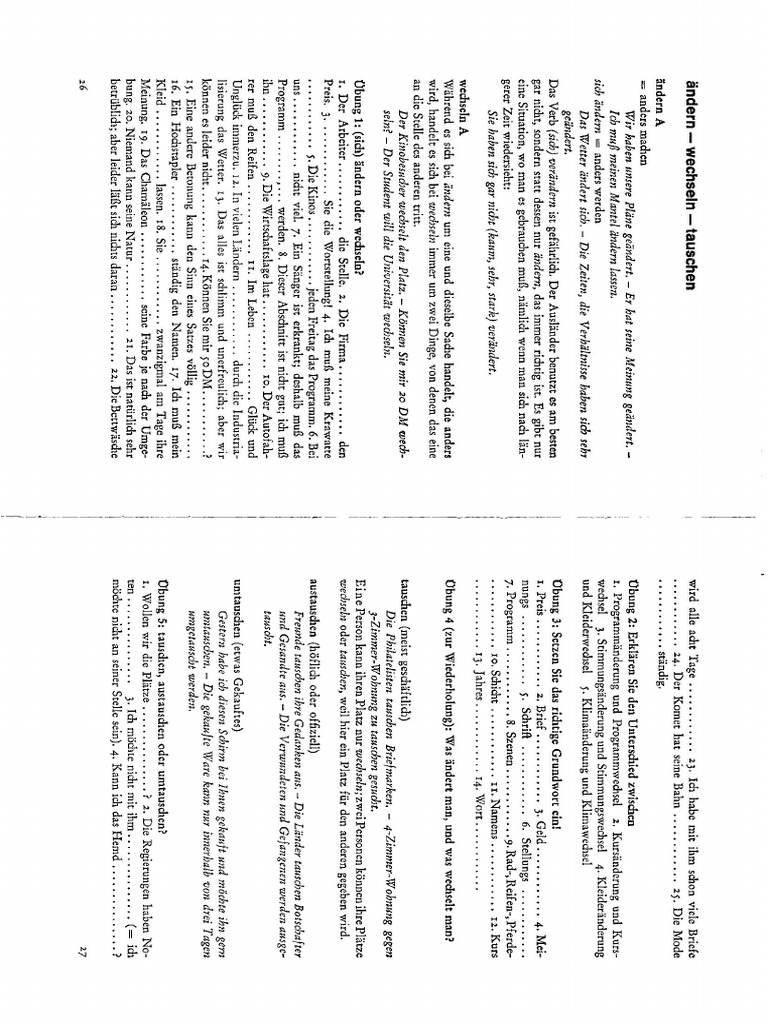  ndern wechseln tauchen pdf