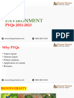 Environment PYQ Marathon 2011 2023