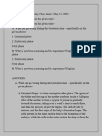 Assignment For Saturday Class Dated - Docx Germinal Phase