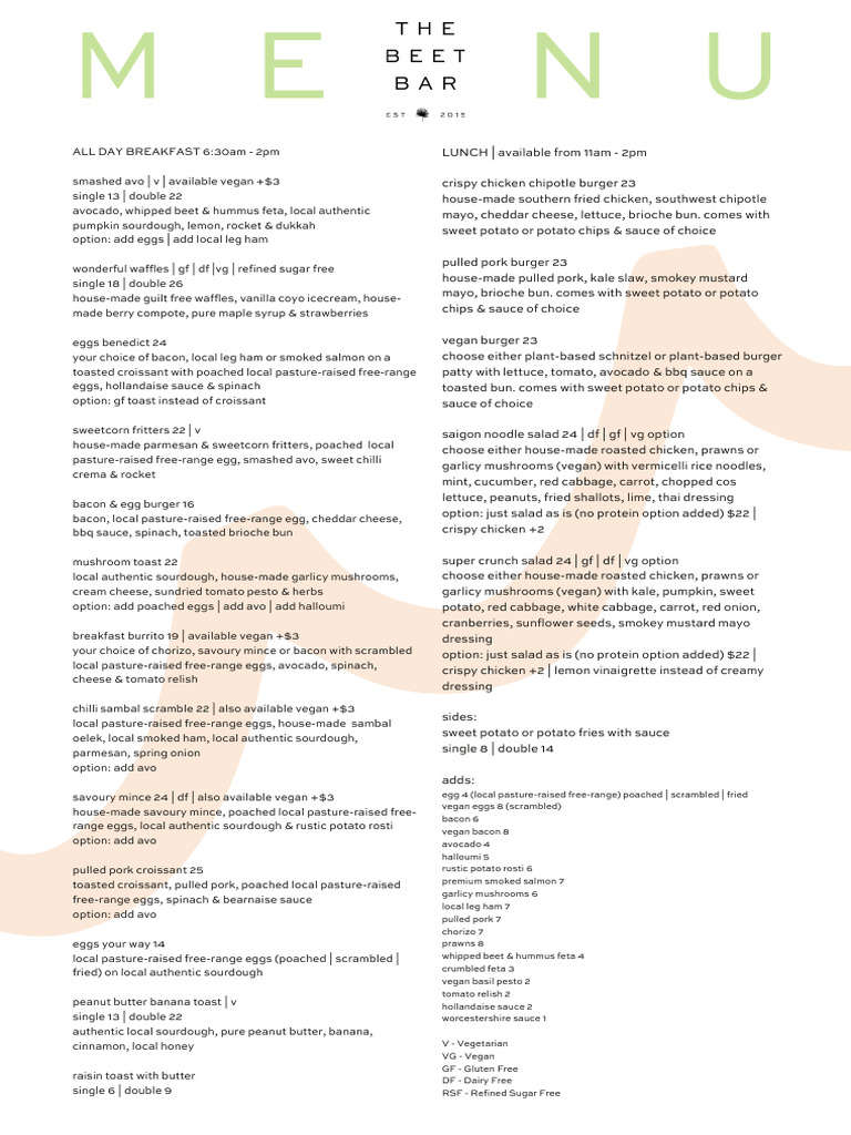 City MENU | PDF | Hamburgers | Yogurt