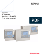 670 Series Version 2.2 ANSI: Operation Manual