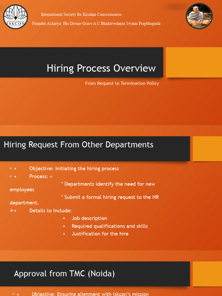 Hiring process overview pdf performance appraisal employment