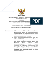 Permenkes Nomor 27 Tahun 2017