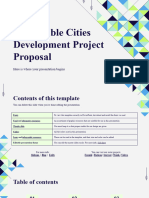 Sustainable Cities Development Project Proposal 