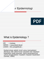 Pertemuan 01a Pengantar Epidemiologi