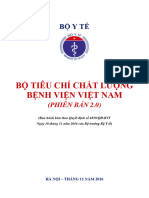 Bo 83 Tieu Chi Chat Luong Benh Vien Viet Nam Nam 2016 Phien Ban 2.0