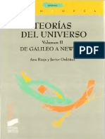 Ana Rioja  Javier OrdÃ³Ã±ez - TeoriÌ??as del universo, vol. II. De Galileo a Newton