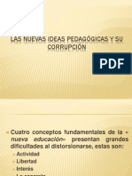 2 Las Nuevas Ideas Pedagógicas y Su Corrupción