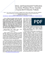 Modeling, Simulation, and Experimental Verification of A 20-kW Series-Series Wireless Power Transfer System For A Toyota RAV4 Electric Vehicle