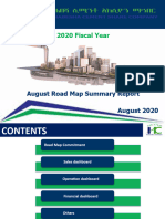 August 2020 Roadmap Summary Report