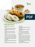 RVR Foods Menu