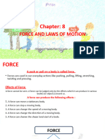 Chapter 2 Force and Laws of Motion