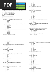 Soal Simple Future Tense 