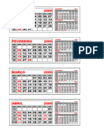 Calendário 7