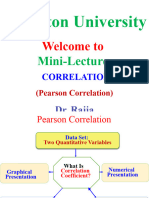 Mini - Lecture (Pearson CorrelationShort)