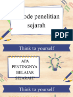 Metode Penelitian Sejarah