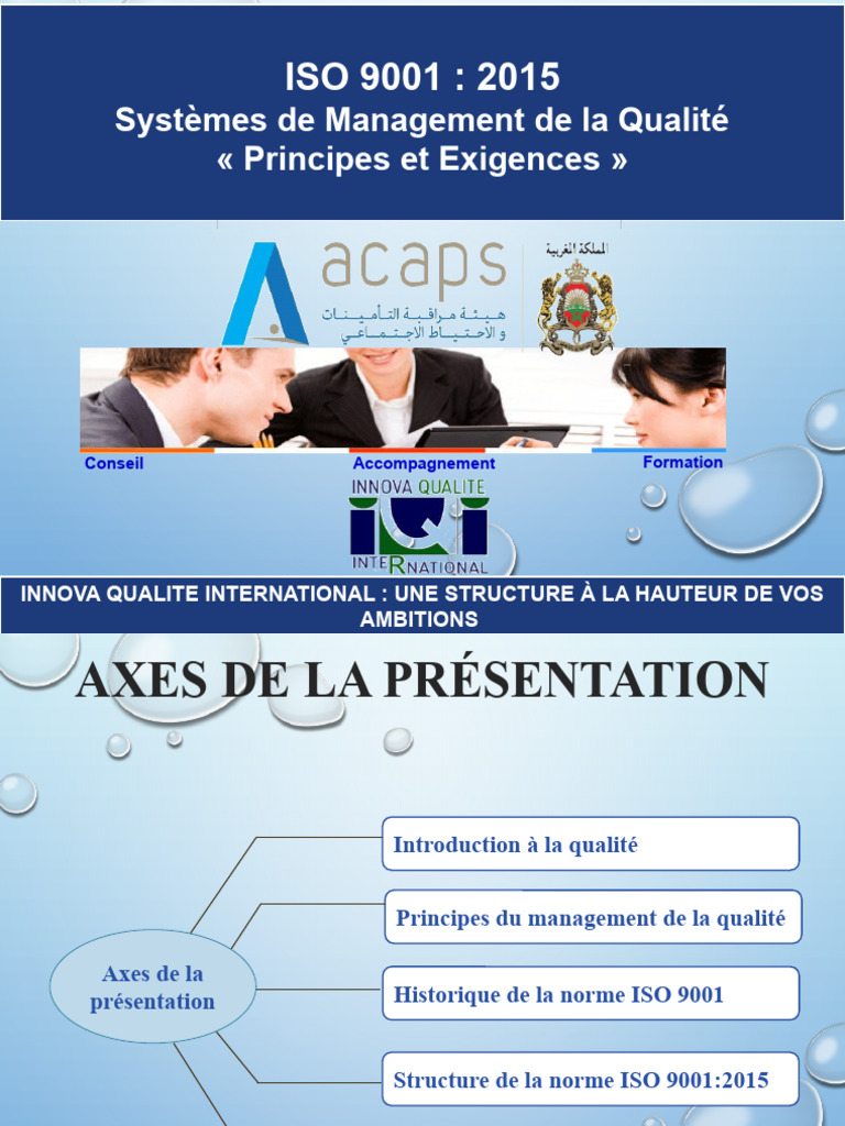 ISO 9001:2015 et Management de la Qualité | PDF | Management de la ...