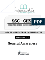 SSC CHSL English Samples Static GK
