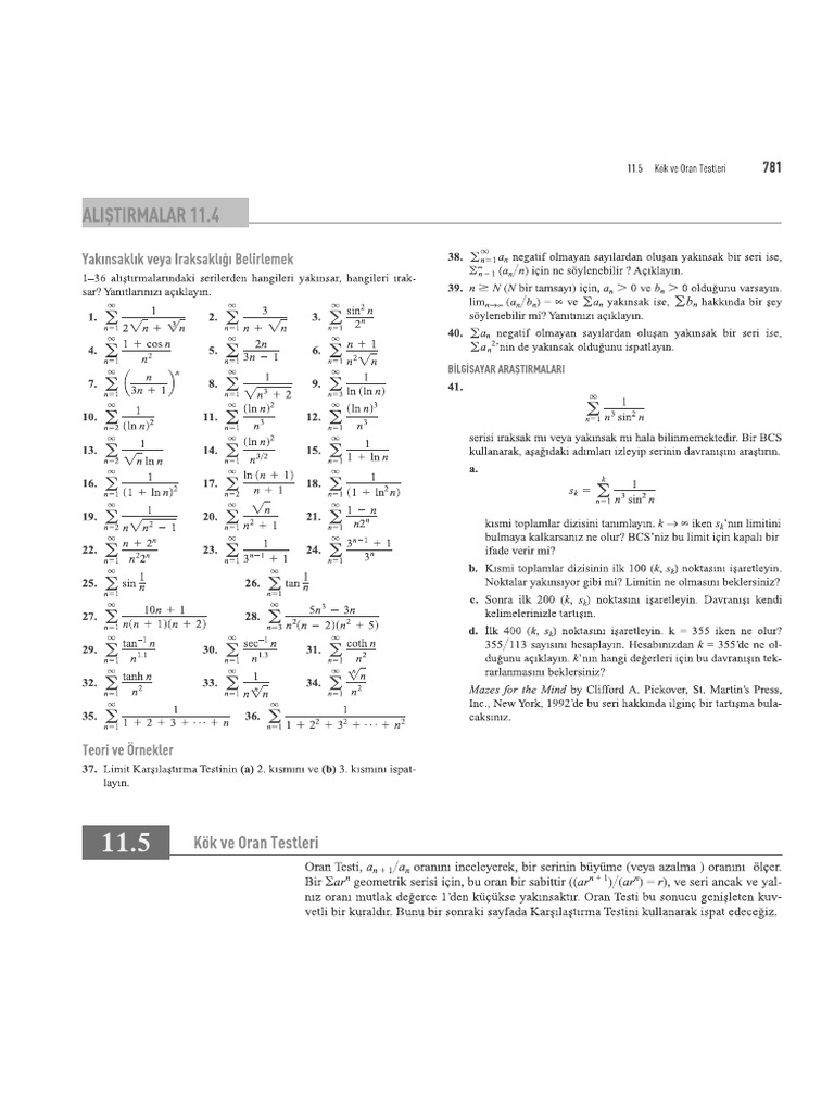 Mat2 - 3.hafta Ödev | PDF