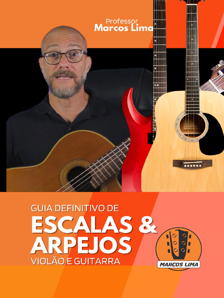 Guia de Arpejos e Escalas para Violão | PDF | Acorde (música) | Escala ...