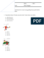 Soal Ulangan Semester 2 Kelas III