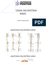 ANATOMIA PALPATORIA - Membros Inferiores