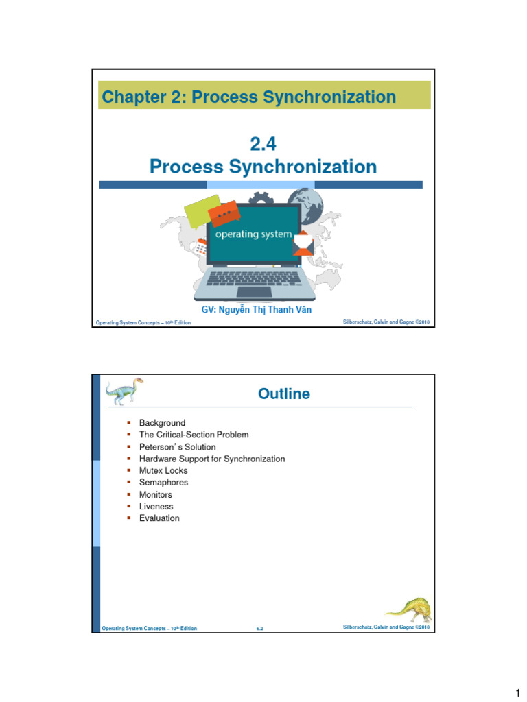 Process Synchronization in Operating Systems | PDF | Process (Computing ...