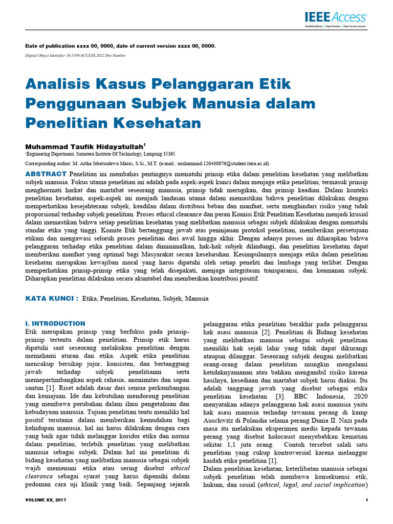 (IEEE) Access-Template | PDF