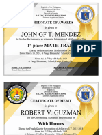 Award Certificates Templates