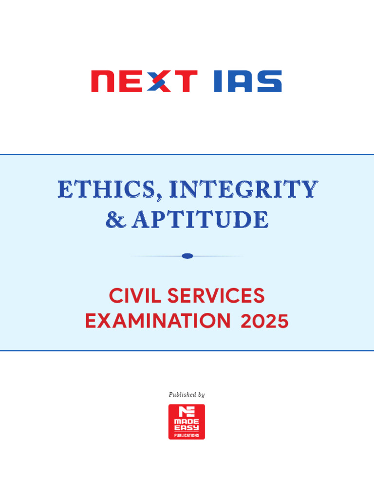 Ethics Integrity Aptitude 2025 Download Free Pdf Emotions