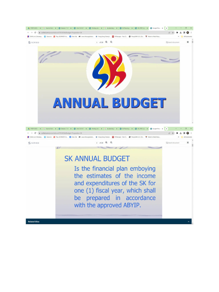 Budgeting Additional Reference | PDF