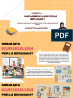 Aksinyata Kurikulum Perlu Berubah