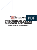 Printables VOL 13: Sudoku Anti King