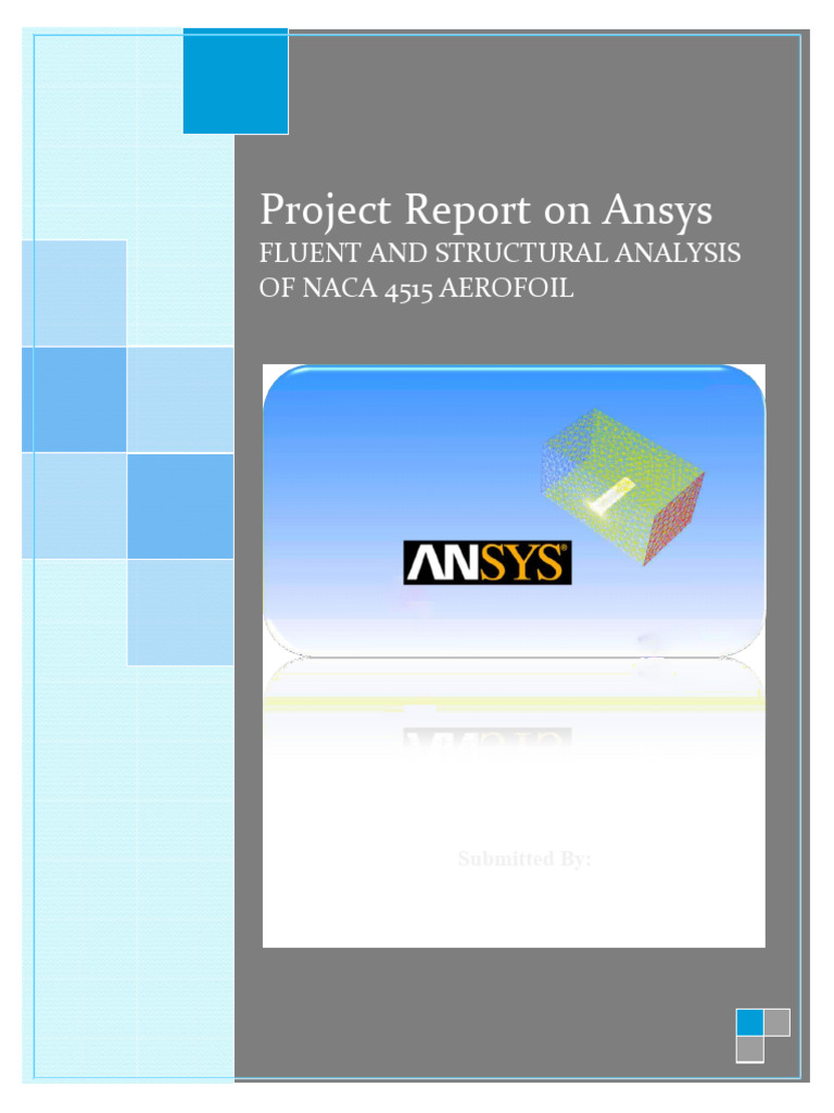 Ansys Report | PDF | Airfoil | Lift (Force)