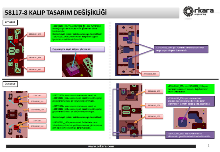 58117-8 Kalip Tasarim Degisikligi | PDF