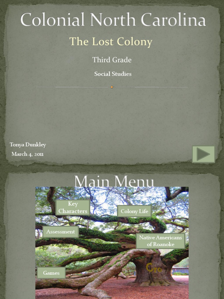 The Lost Colony of Roanoke Overview | PDF | Roanoke Colony | Colonial ...
