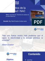Leyes Básicas y Teoremas de Análisis de Circuitos Eléctricos - 013307