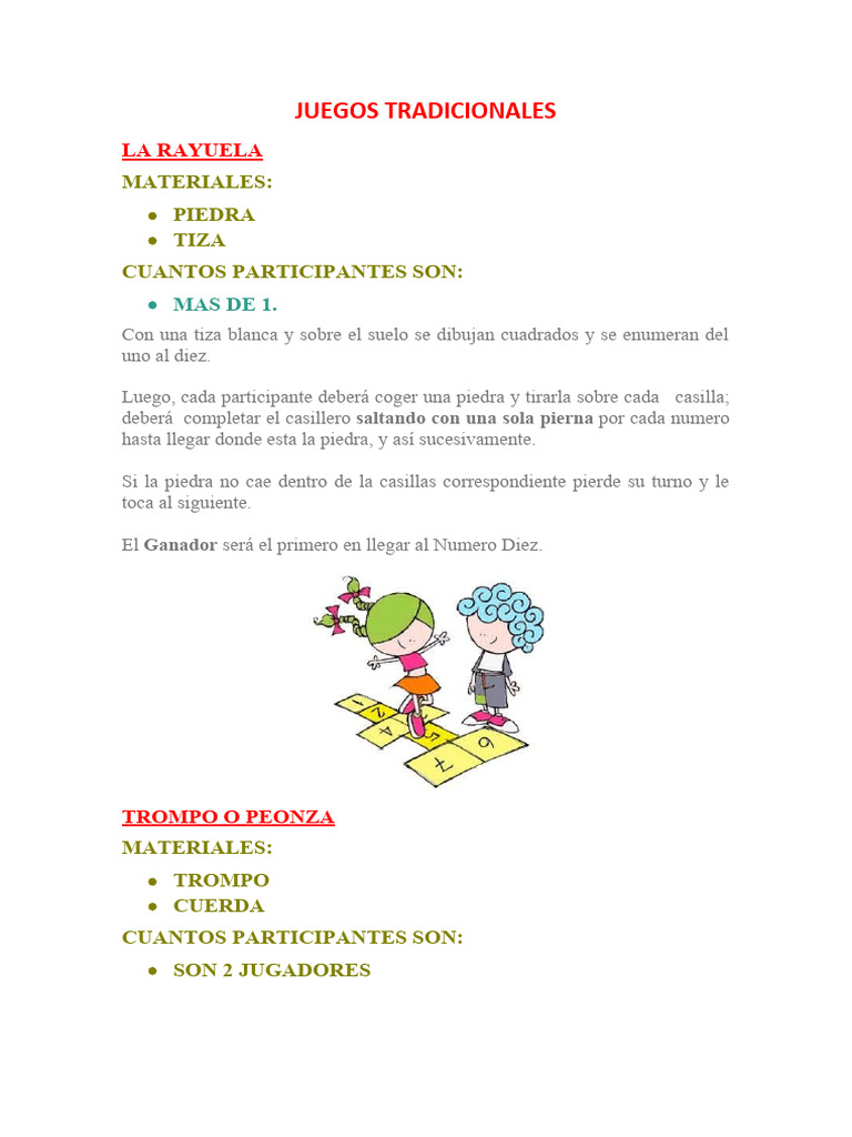 Image Result For Tutoriales En Juegos Tradicionales