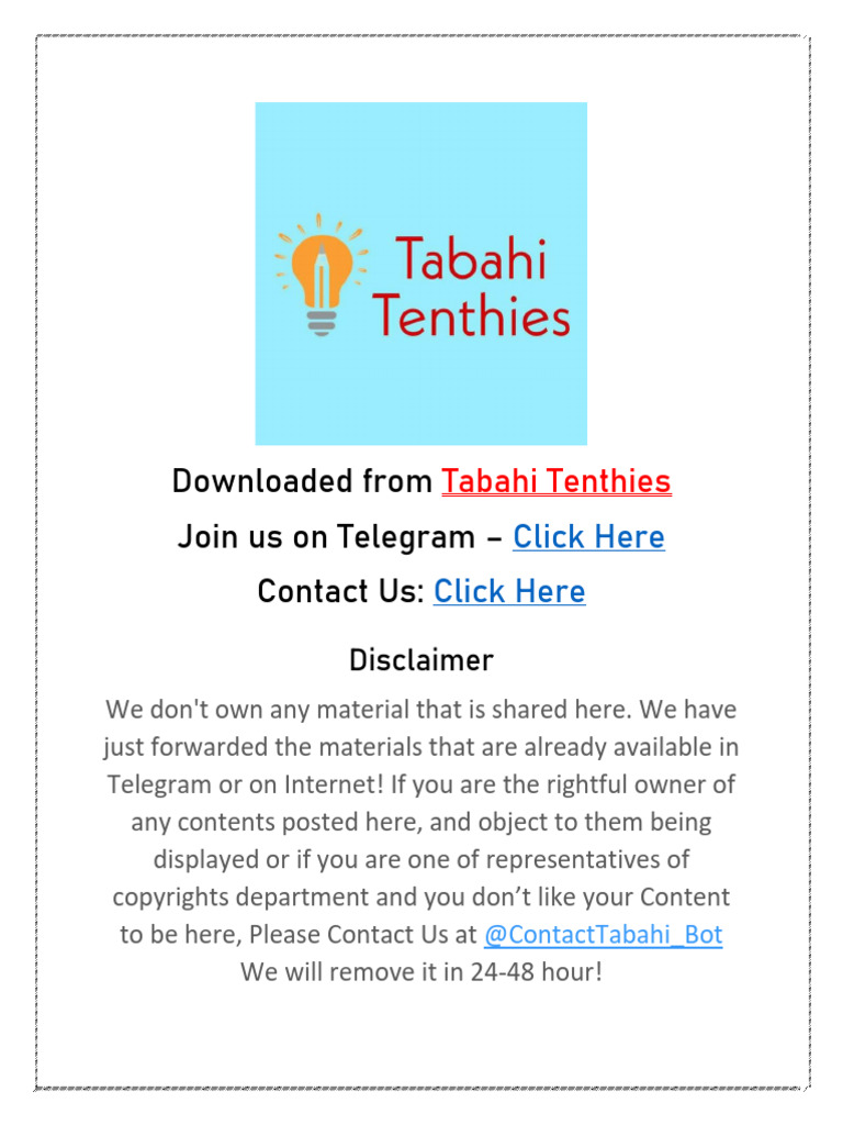 Allen Biology Term 1 Foundation Modules @TabahiTenthiesOP | PDF ...