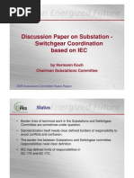 Discussion Paper IEC IEEE Switch Gear