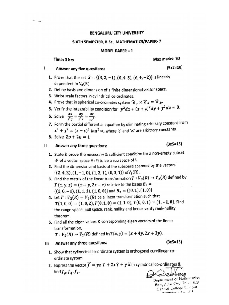 Sem 7 Question Set | PDF