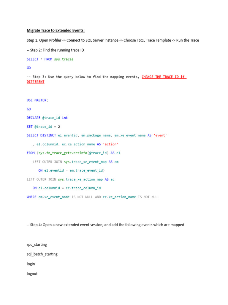 Migrate Trace | PDF | Computers | Technology & Engineering