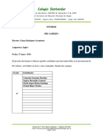 Formato Informe Rector - Pre Saberes Diligenciado