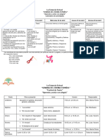 Cronograma de Actividades Semana Del Idioma Español "Aprendo y Actúo Con Alegría" 2024