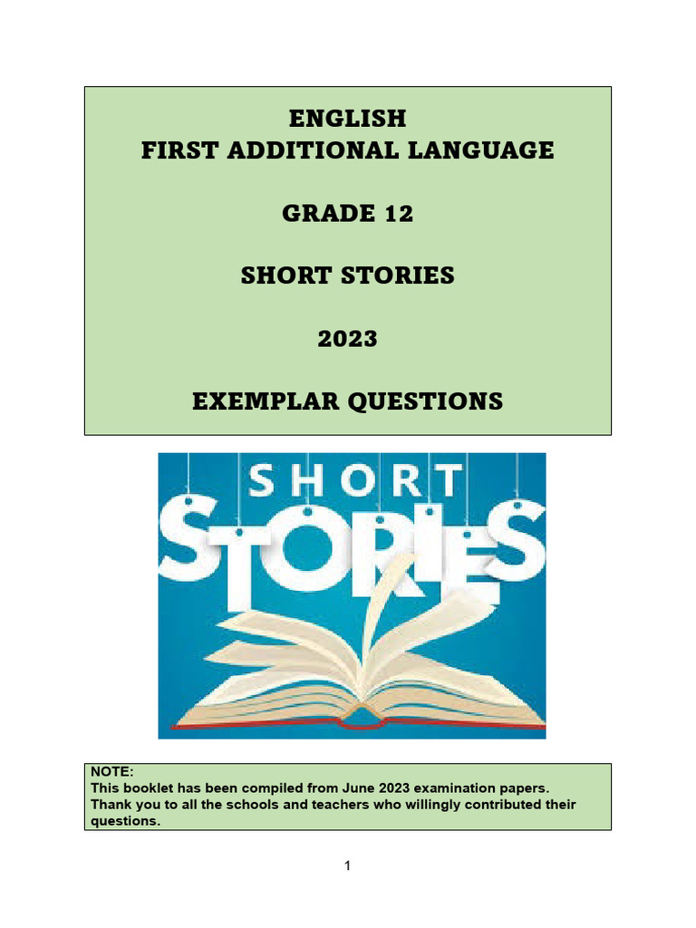 Grade 12 Short Stories: Rejection Analysis | PDF | Gender Role | Broken ...