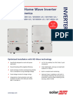 Se Solaredge Home Wave Inverter Single Phase With Setapp Datasheet Nam