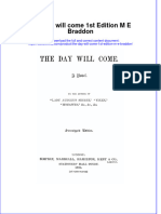 Full Ebook of The Day Will Come 1St Edition M E Braddon Online PDF All Chapter