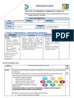 14-05-24-Mat. Comparamos y Ordenamos Numeros